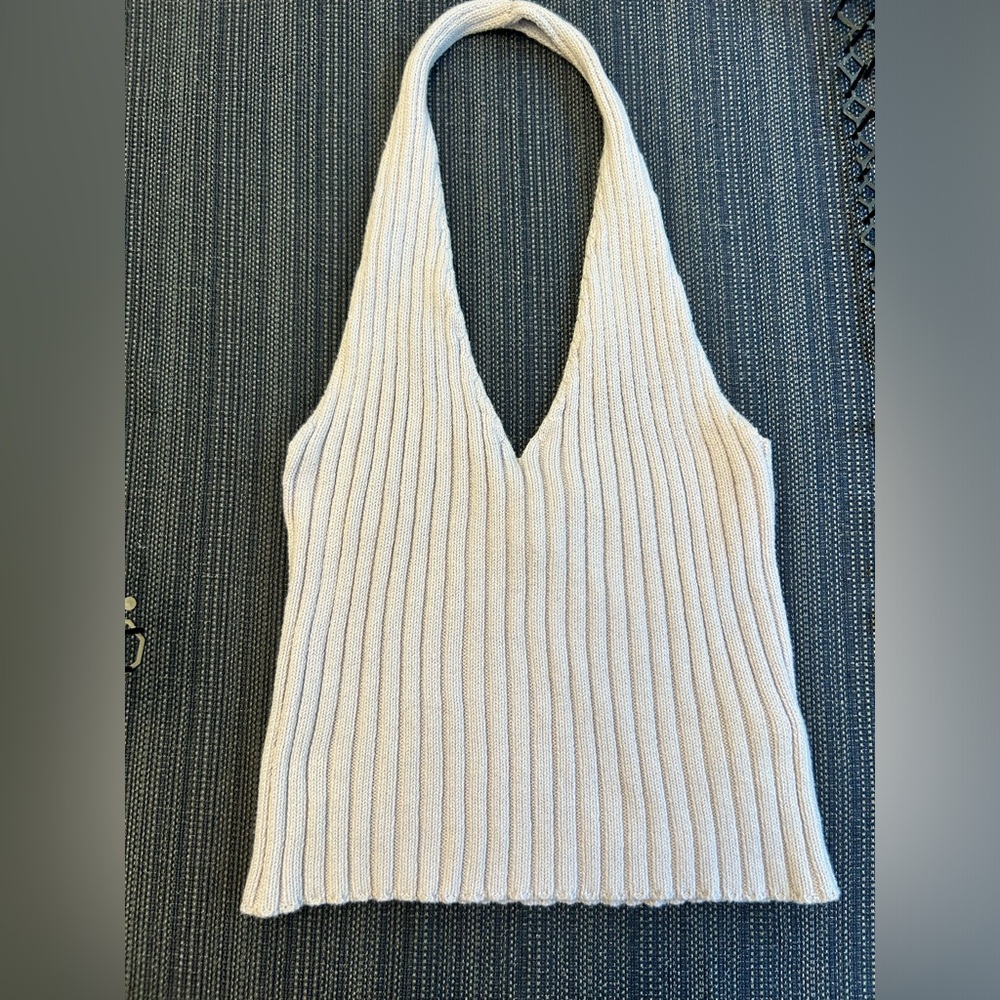 Purple Halter Tank Top